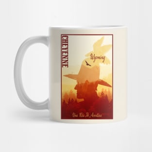 Cheyenne Wyoming wild west town Mug